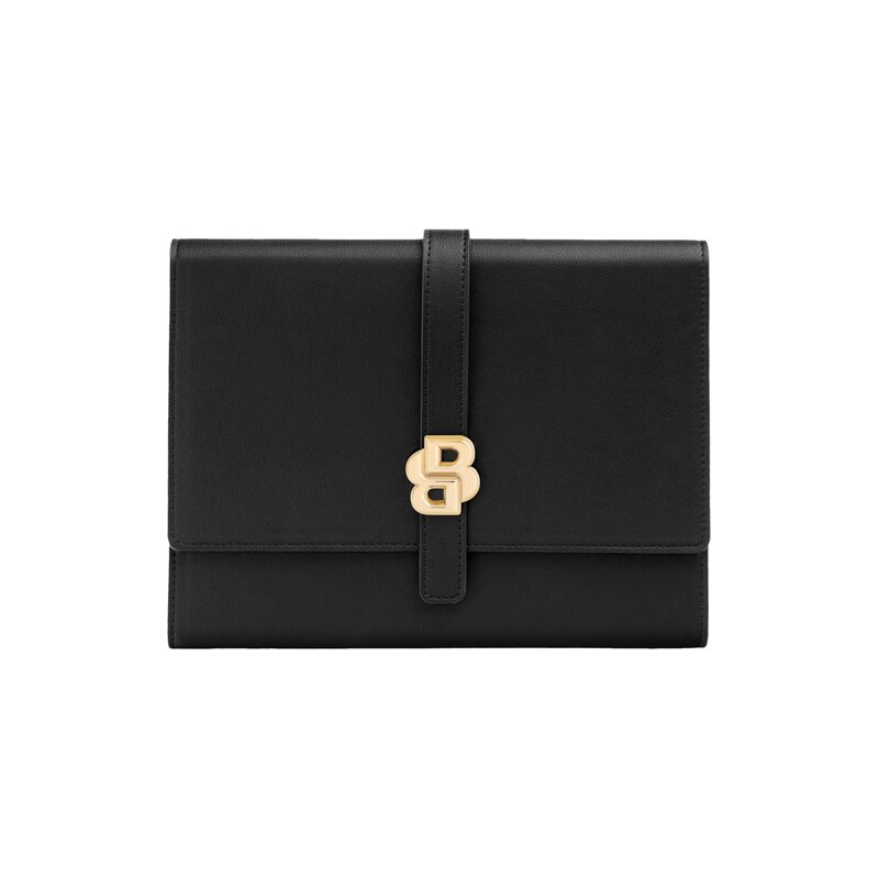 BOSS Black A5 conference folder with Double B monogram closure
