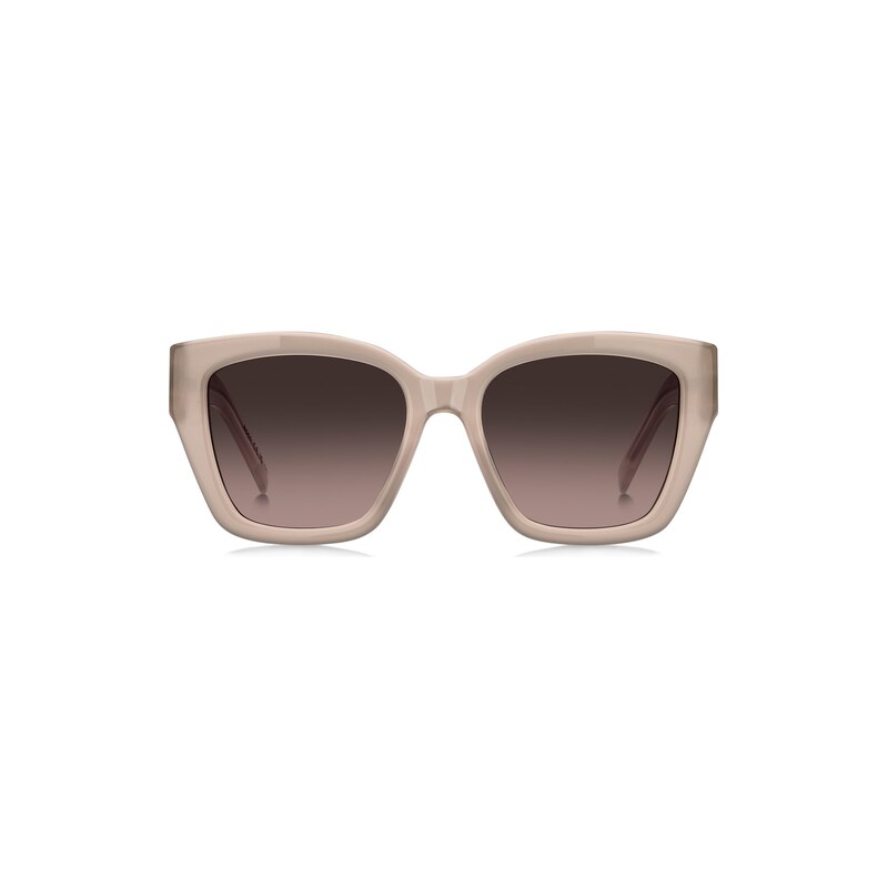 BOSS Nude-acetate sunglasses with Double B monogram