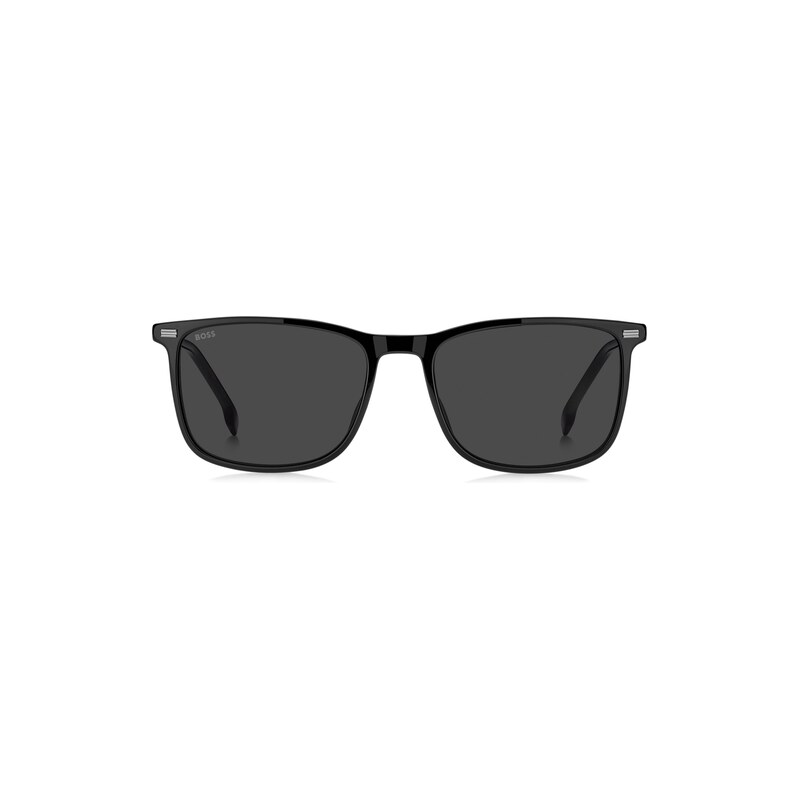 BOSS Black-acetate sunglasses with temple logo