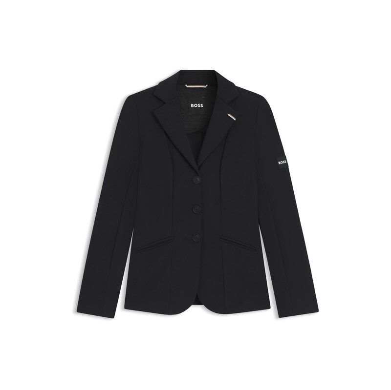 BOSS Equestrian slim-fit show jacket in power-stretch material