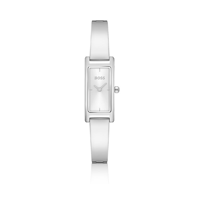 BOSS Lucy Allure stainless-steel watch with bangle
