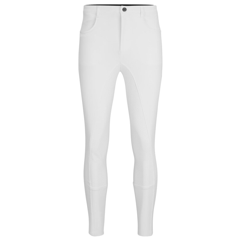 BOSS Equestrian full-grip breeches in power-sport fabric