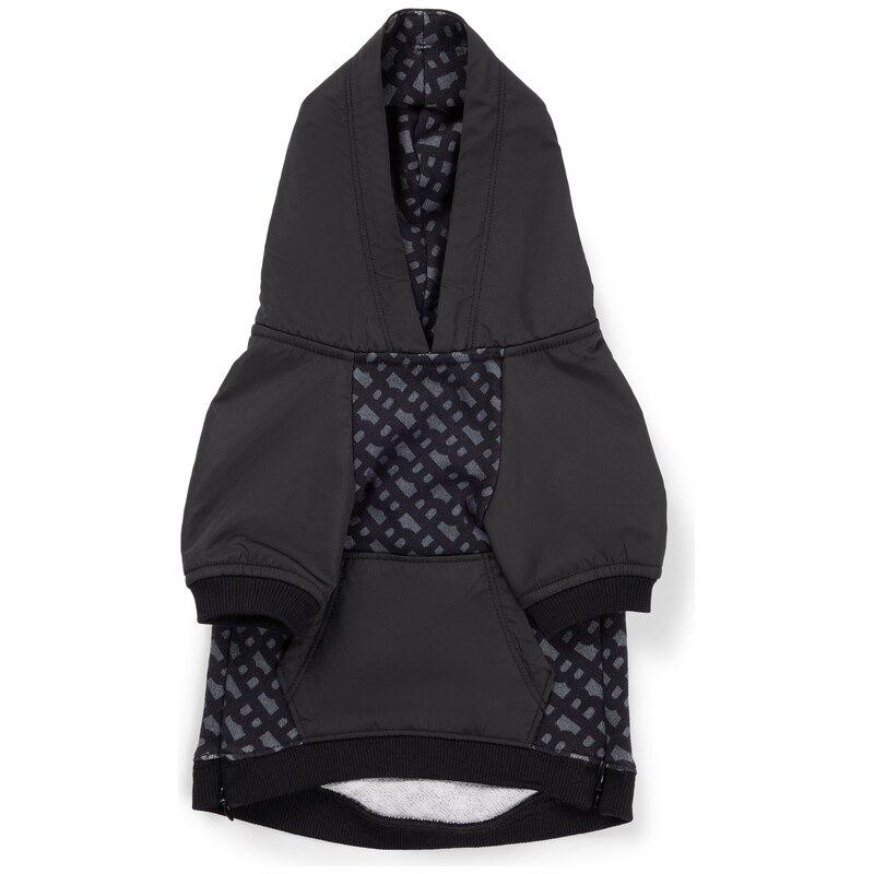BOSS Dog hoodie with monogram pattern