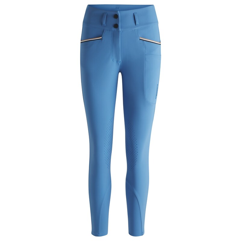 BOSS Equestrian knee-grip breeches with four-way stretch