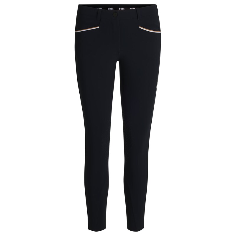 BOSS Equestrian slim-fit breeches with knee grip