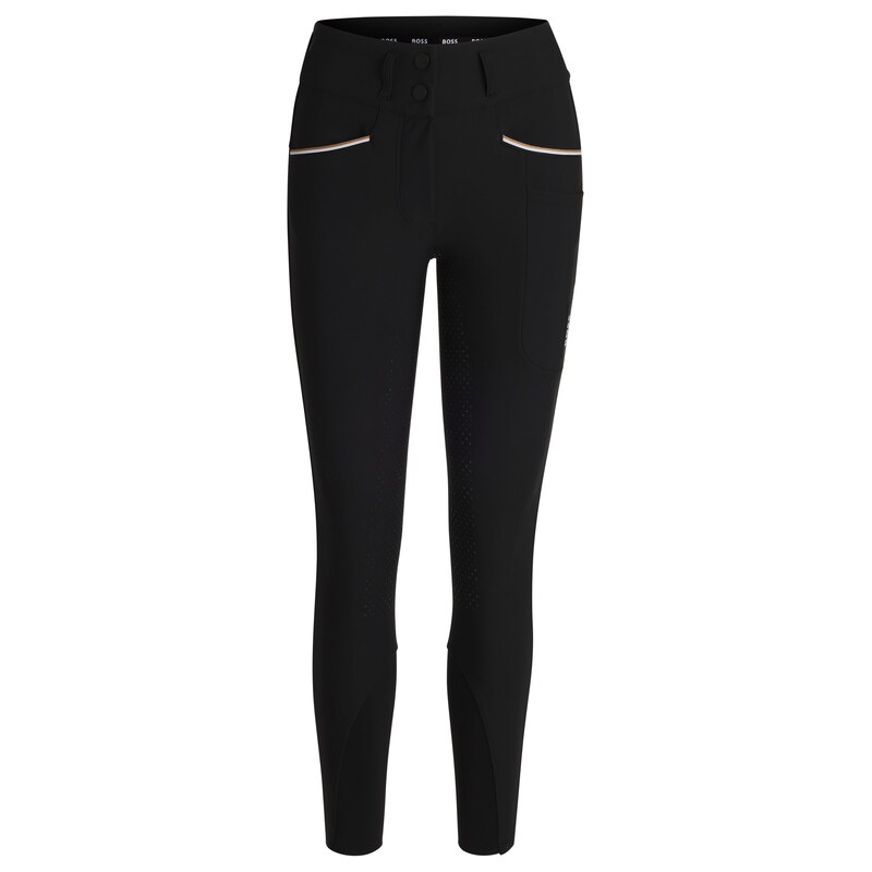 BOSS Equestrian slim-fit breeches with full grip