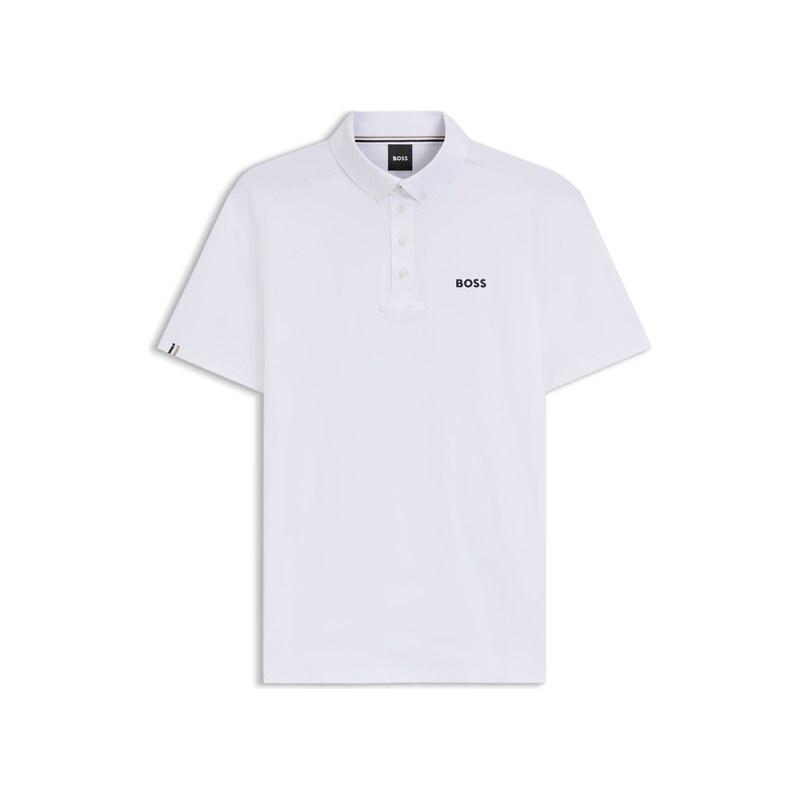 BOSS Equestrian show shirt in super-stretch material