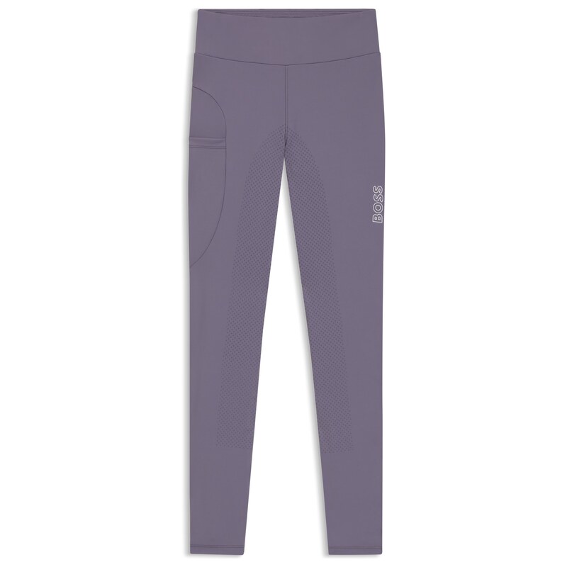 BOSS Equestrian high-waist leggings in power-stretch fabric