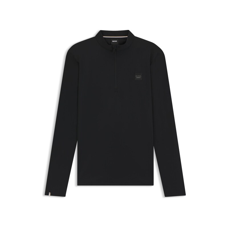 BOSS Equestrian training shirt with logo patch