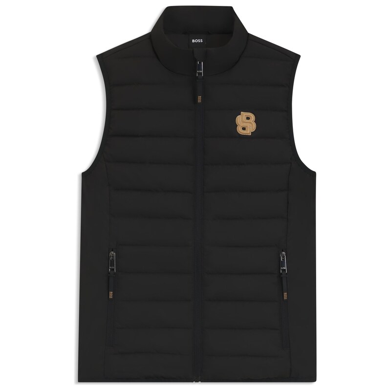 BOSS Equestrian waterproof gilet with Double B monogram