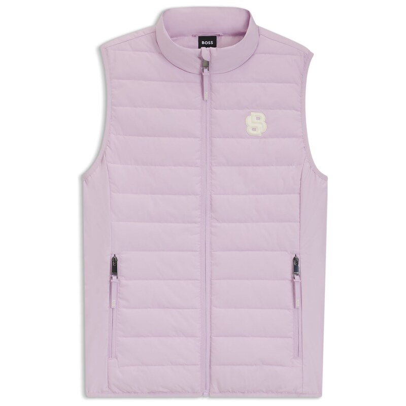BOSS Equestrian waterproof gilet with Double B monogram