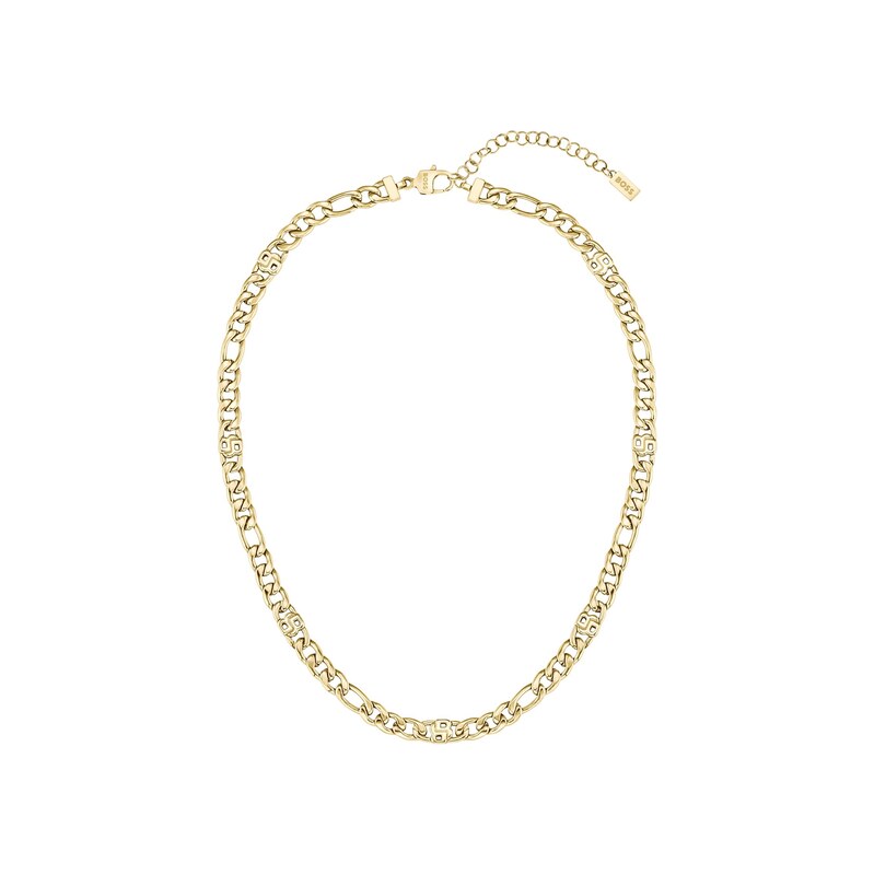 BOSS Gold-tone chain necklace with Double B monograms