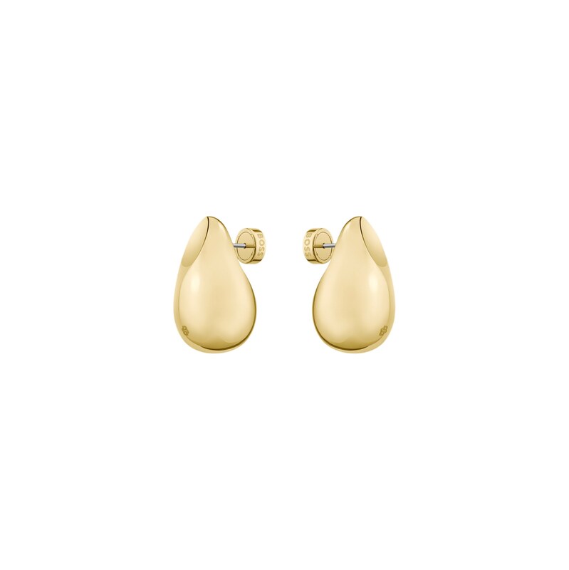 BOSS Gold-tone earrings with drop design