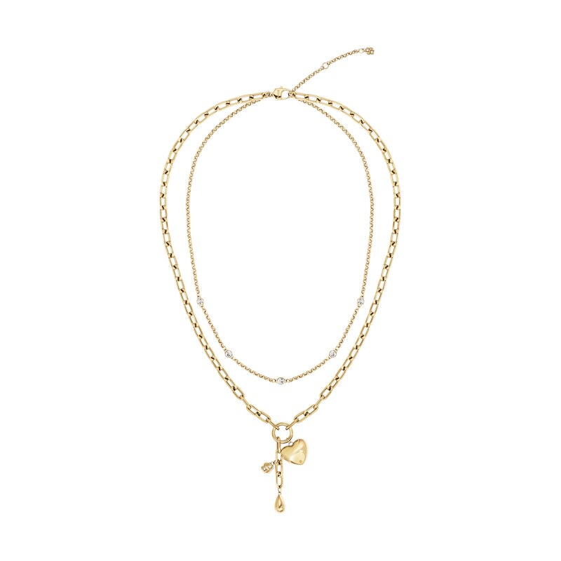BOSS Sophisticated necklace with a polished finish