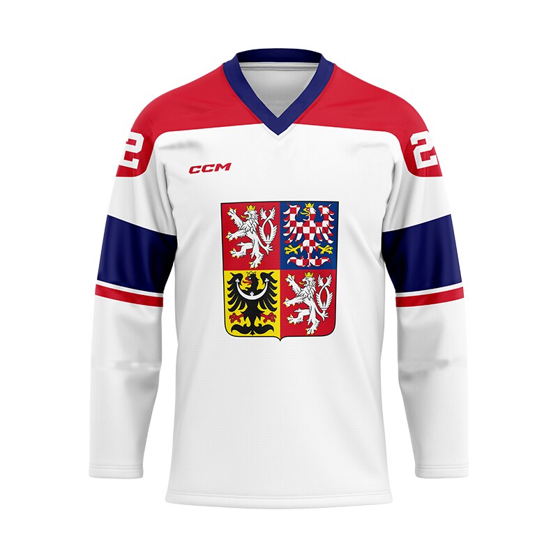 Fan dres Lukáš Dostál #1 CCM Česká republika - bílý