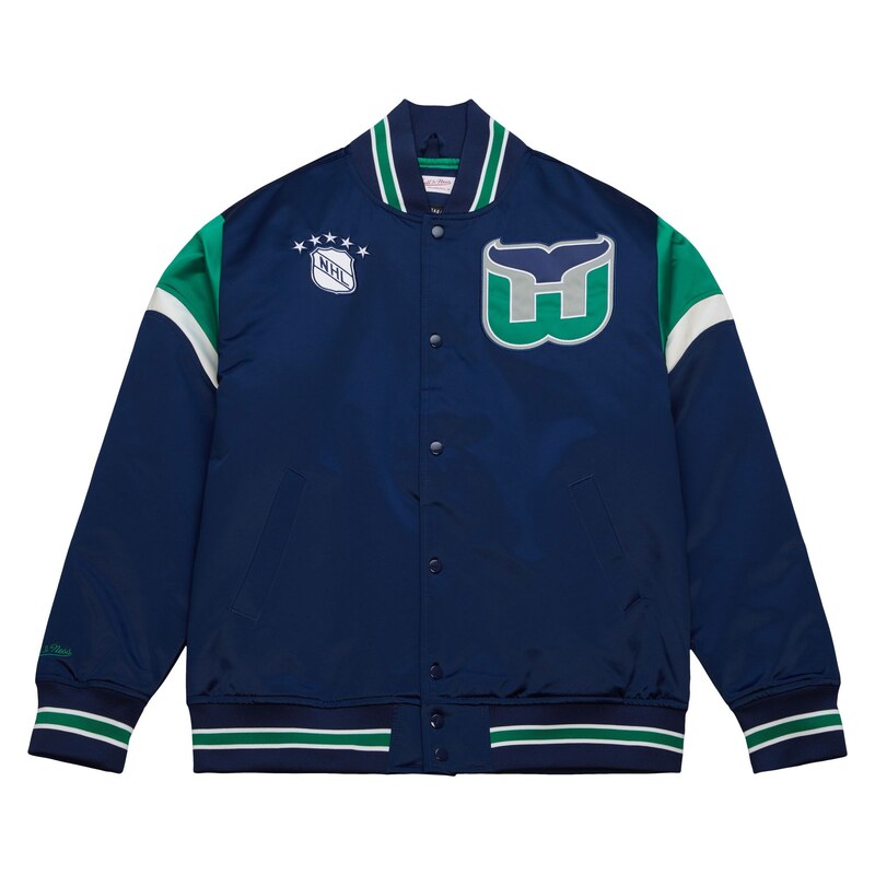 Mitchell & Ness Pánská Bunda Hartford Whalers NHL Heavyweight