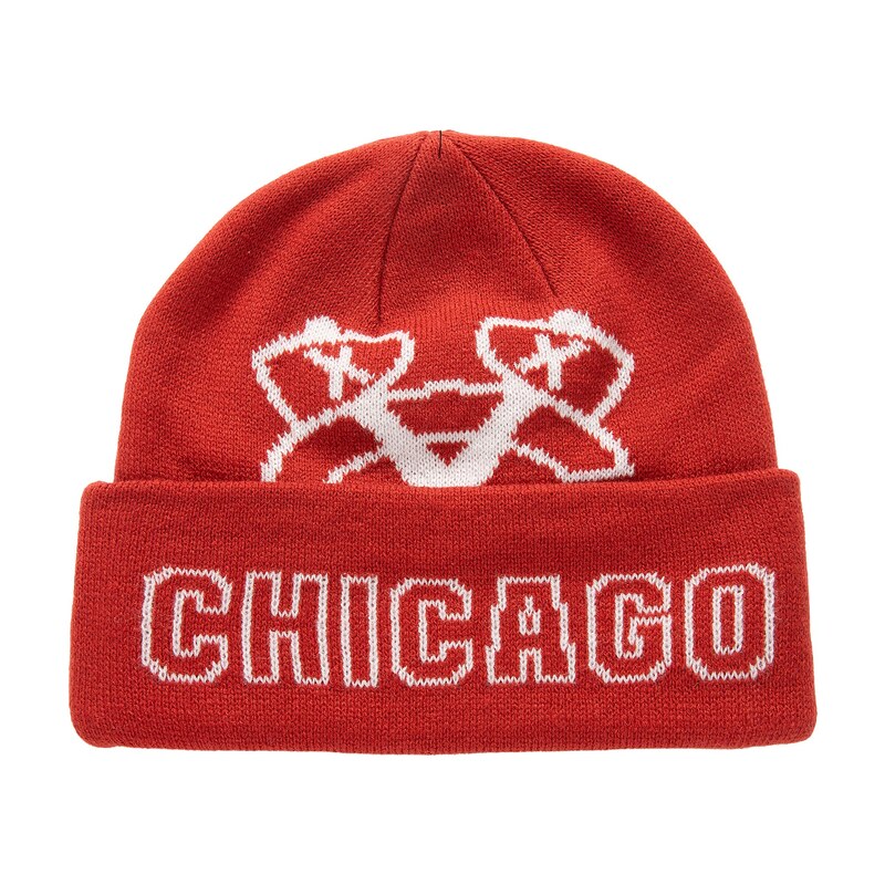 Mitchell & Ness Pánská Zimní Čepice Chicago Blackhawks NHL K.O.