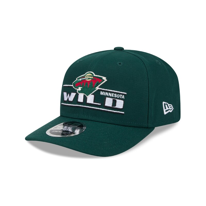 Pánská kšiltovka Minnesota Wild NHL NEW ERA 970SS Stated Zelená