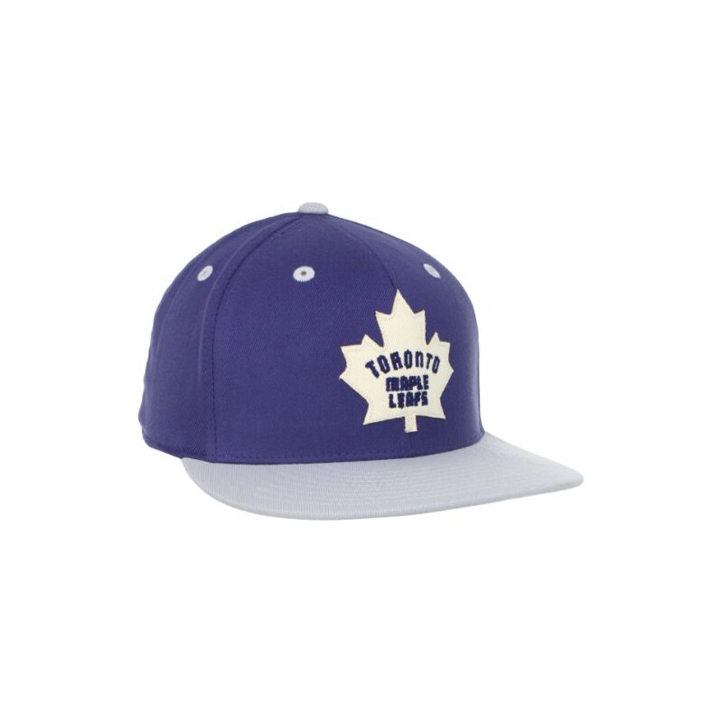 Pánská kšiltovka - CCM Flat Visor Flex Fit - Toronto Maple Leafs