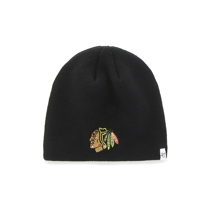 47 Brand Pánská zimní čepice Chicago Blackhawks NHL 47 Beanie
