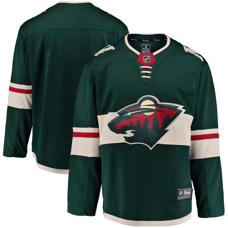 Fanatics Pánský dres Minnesota Wild NHL Breakaway Home Jersey