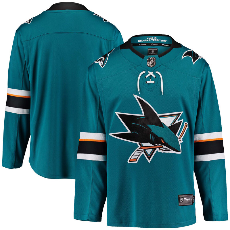 Fanatics Pánský dres San Jose Sharks NHL Breakaway Home Jersey