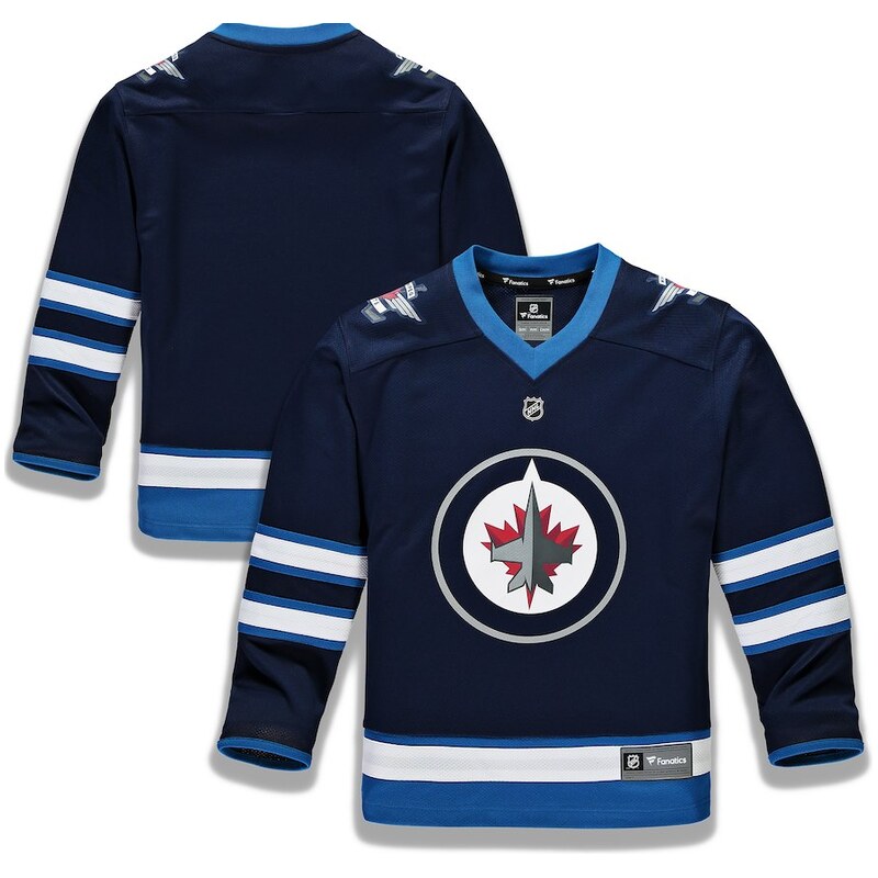 Fanatics Dětský dres Winnipeg Jets NHL Replica Home Jersey modrá