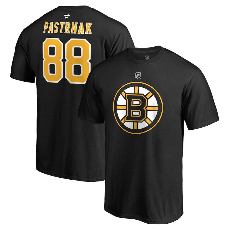 Fanatics Pánské tričko David Pastrňák #88 Boston Bruins NHL