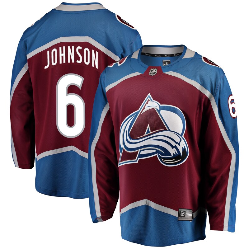 Fanatics Pánský dres Colorado Avalanche NHL #6 Erik Johnson