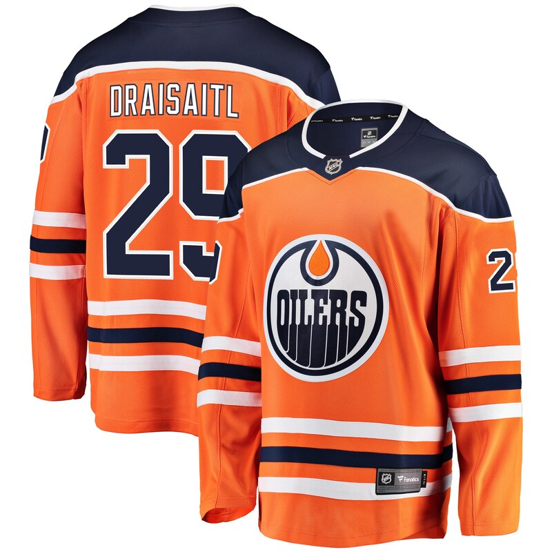 Fanatics Pánský dres Edmonton Oilers NHL #29 Leon Draisaitl