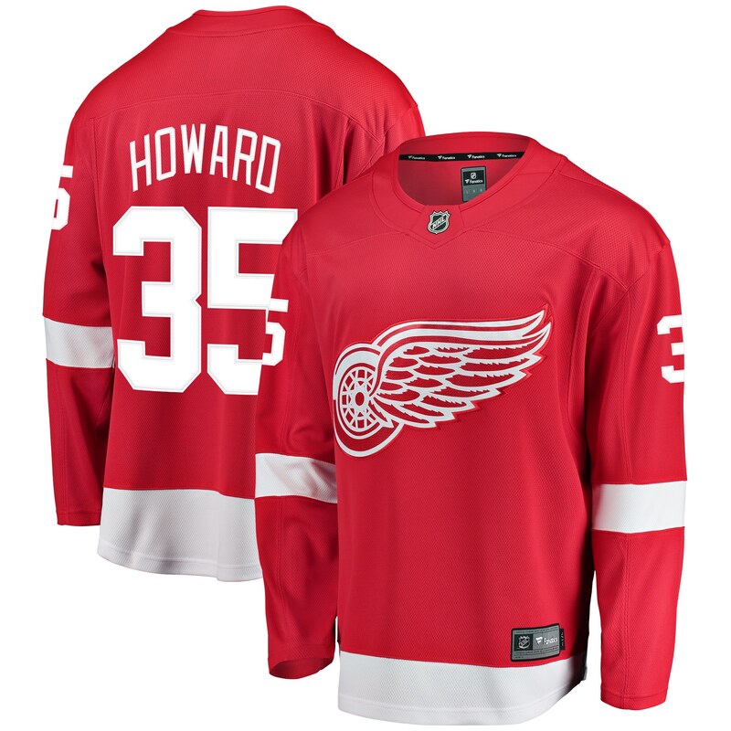 Fanatics Pánský dres Detroit Red Wings NHL #35 Jimmy Howard