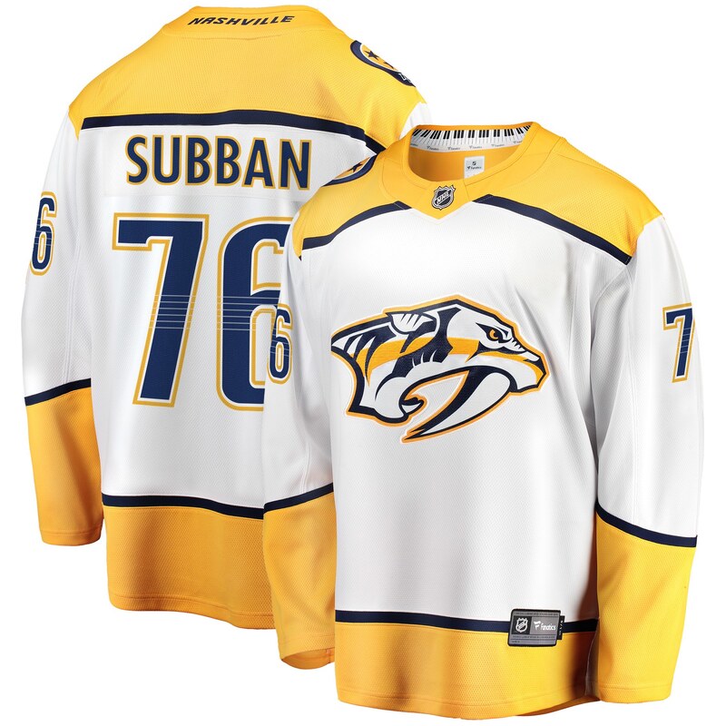 Fanatics Pánský dres Nashville Predators NHL #76 P.K. Subban