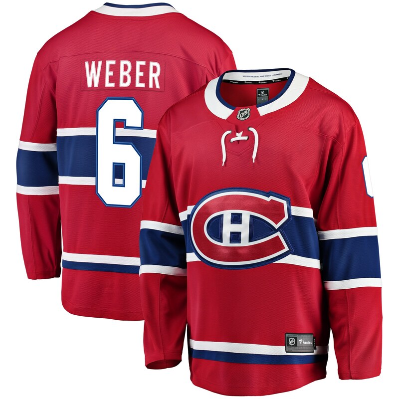Fanatics Pánský dres Montreal Canadiens NHL #6 Shea Weber