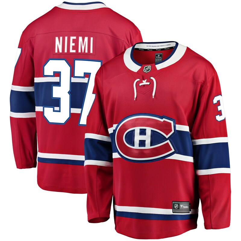 Fanatics Pánský dres Montreal Canadiens NHL #37 Antti Niemi