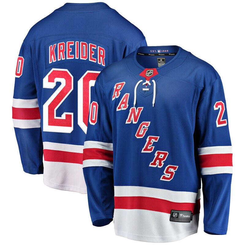Fanatics Pánský dres New York Rangers NHL #20 Chris Kreider
