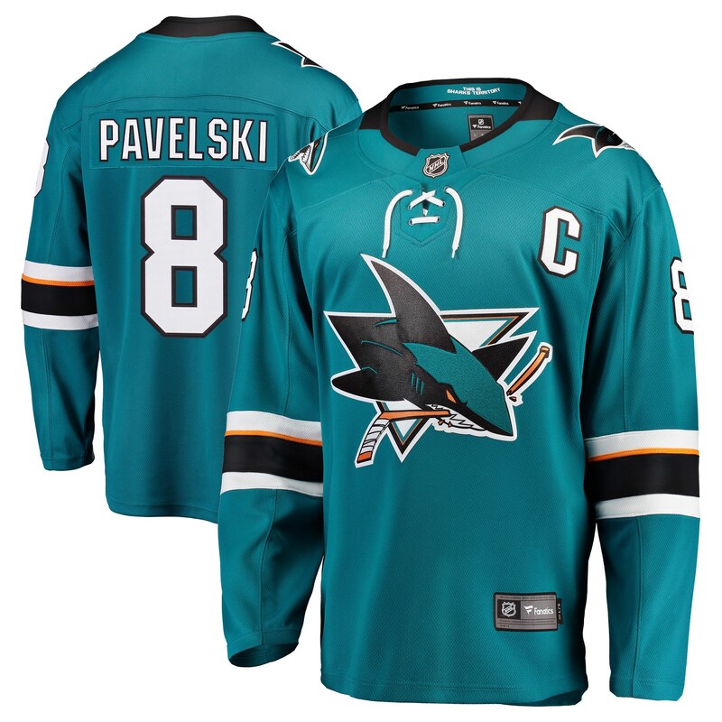 Fanatics Pánský dres San Jose Sharks NHL #8 Joe Pavelski
