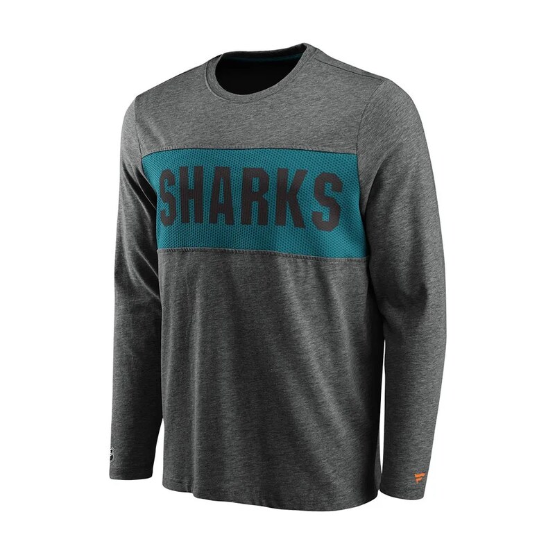 Fanatics Pánské tričko San Jose Sharks NHL Iconic Back To Basics