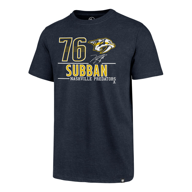 47 Brand Pánské tričko Nashville Predators NHL P.K. Subban #76