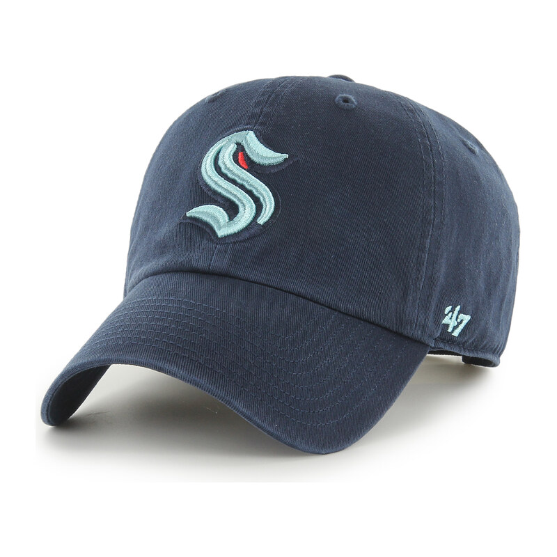 47 Brand Pánská kšiltovka Seattle Kraken NHL ’47 CLEAN UP modrá