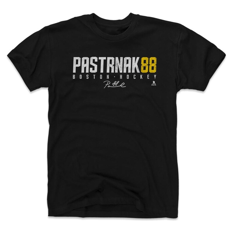 Pánské tričko Boston Bruins NHL David Pastrnak #88 ELITE WHT 500