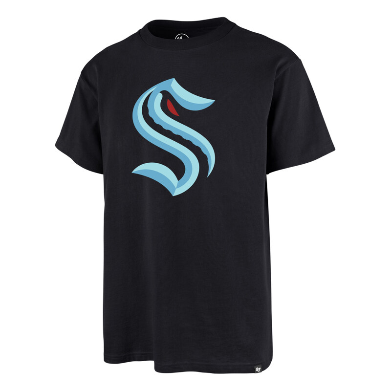 47 Brand Pánské tričko Seattle Kraken NHL ’47 Echo Tee Černá