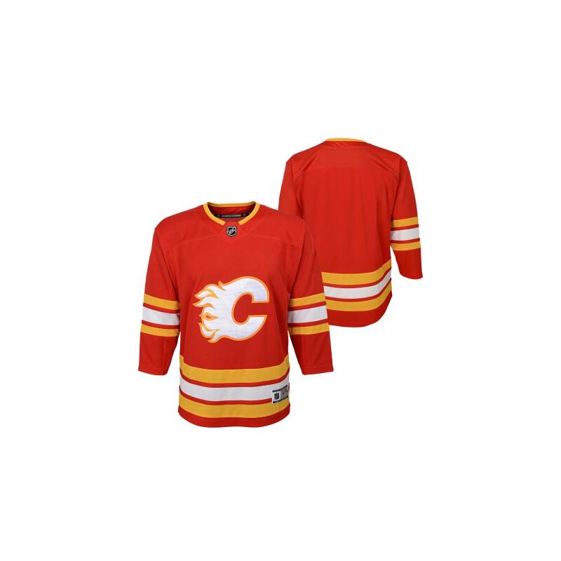 Outerstuff Dětský dres Calgary Flames NHL Premier Home červená