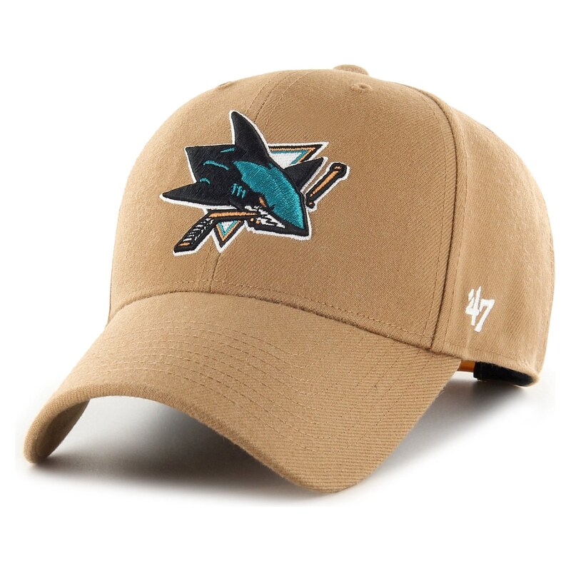 47 Brand Pánská kšiltovka San Jose Sharks NHL ’47 MVP SNAPBACK