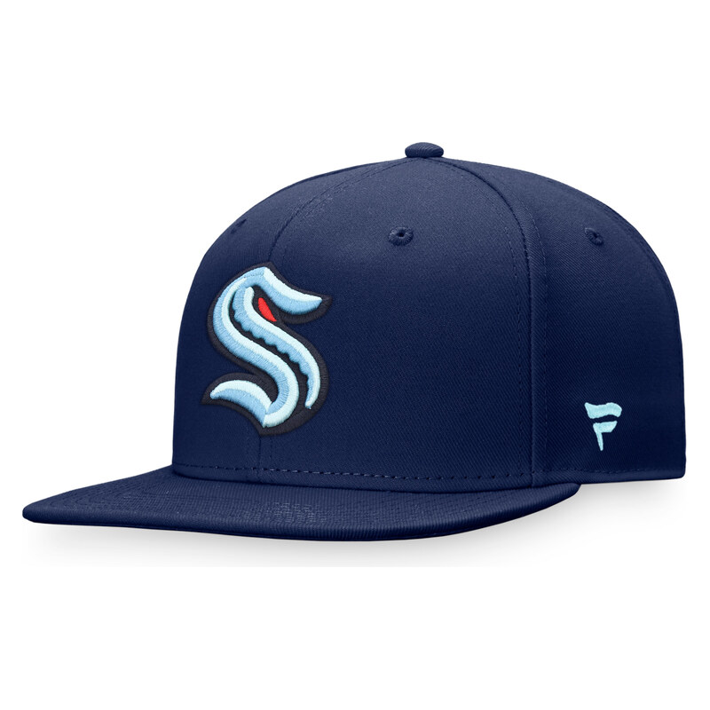 Fanatics Pánská kšiltovka Seattle Kraken NHL Core Snapback modrá