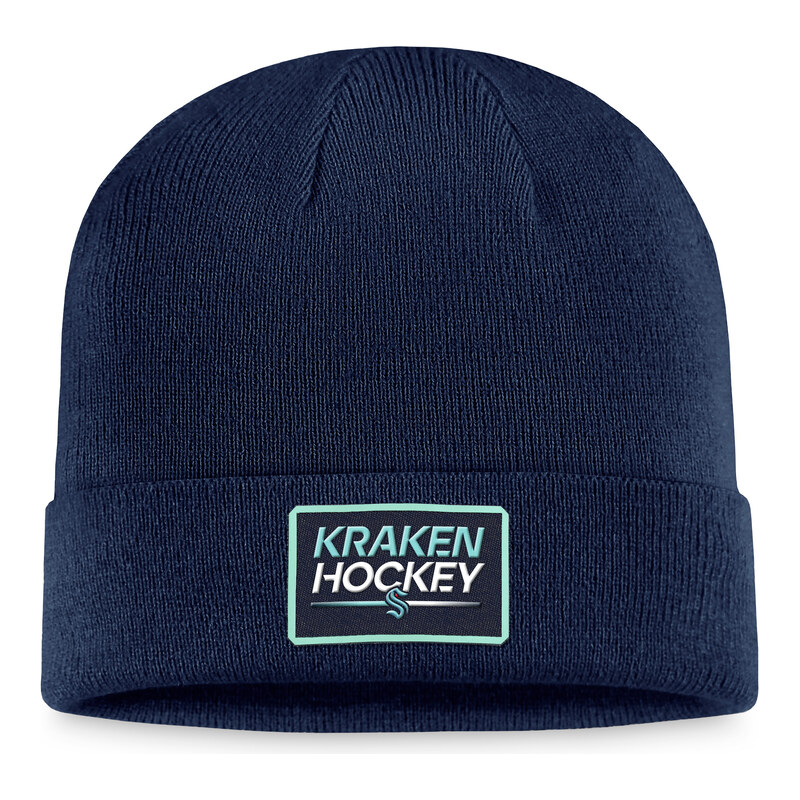 Fanatics Pánská zimní čepice Seattle Kraken NHL Authentic Pro