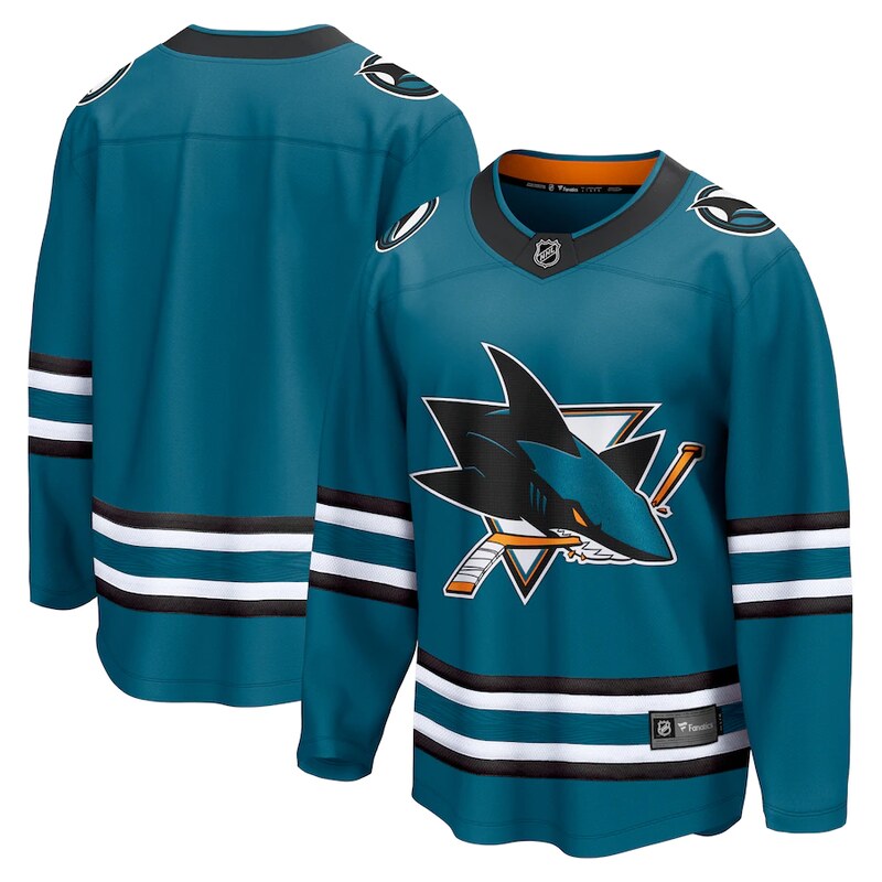 Fanatics Pánský dres San Jose Sharks NHL Breakaway Home Jersey