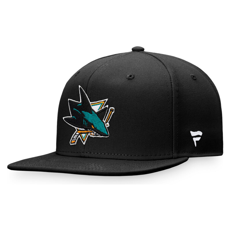 Fanatics Pánská kšiltovka San Jose Sharks NHL Core Snapback