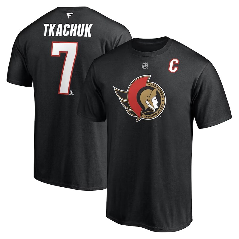 Fanatics Pánské tričko Brady Tkachuk #7 Ottawa Senators NHL