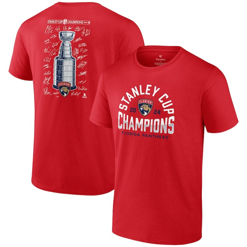 Fanatics Pánské tričko Florida Panthers NHL 2024 Stanley Cup