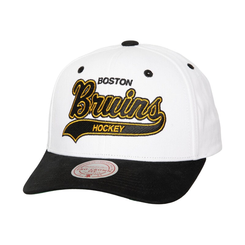 Mitchell & Ness Pánská kšiltovka Boston Bruins NHL Tail Sweep